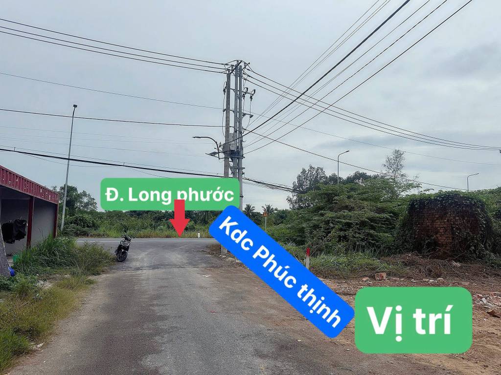 BÁN ĐẤT ĐƯỜNG LONG PHƯỚC, CÁCH VINHOMES 300M, PHÁP LÝ CHUẨN